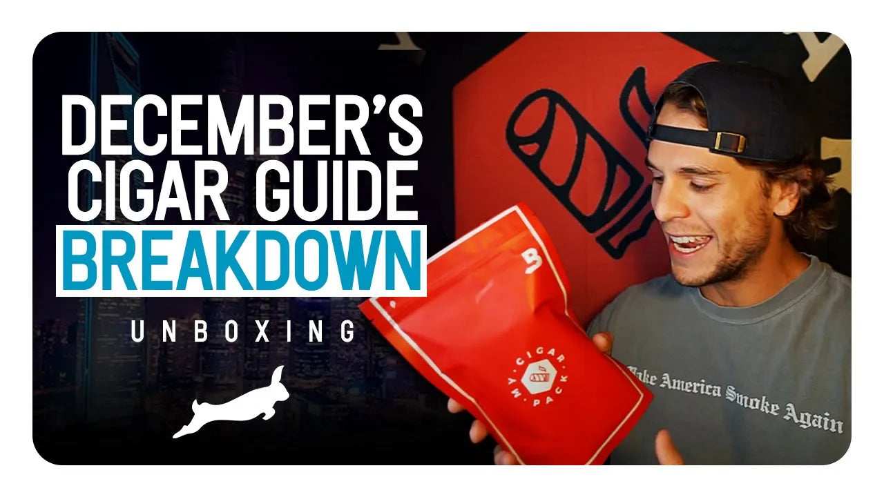 UNBOXING DECEMBER MY CIGAR PACK'S CLUB MEMBERSHIP | My Cigar Pack