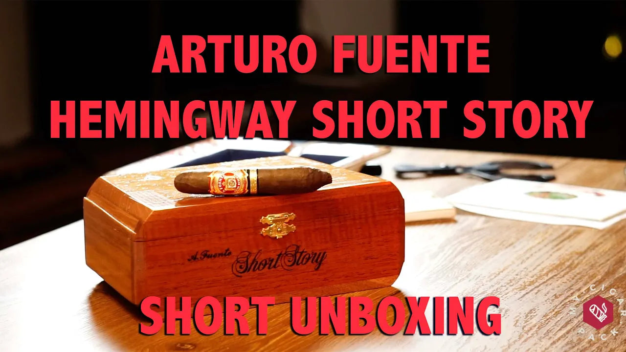 Arturo Fuente Hemingway Short Story Unboxing | My Cigar Pack & Cigar Yard