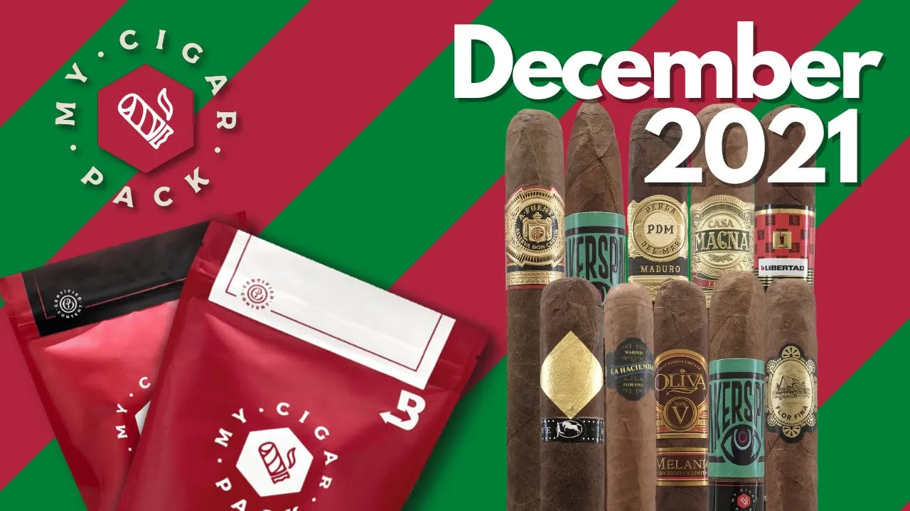 WHAT'S IN MY CIGAR PACK  DECEMBER 2021 – VIDEO RECAP | MY CIGAR PACK